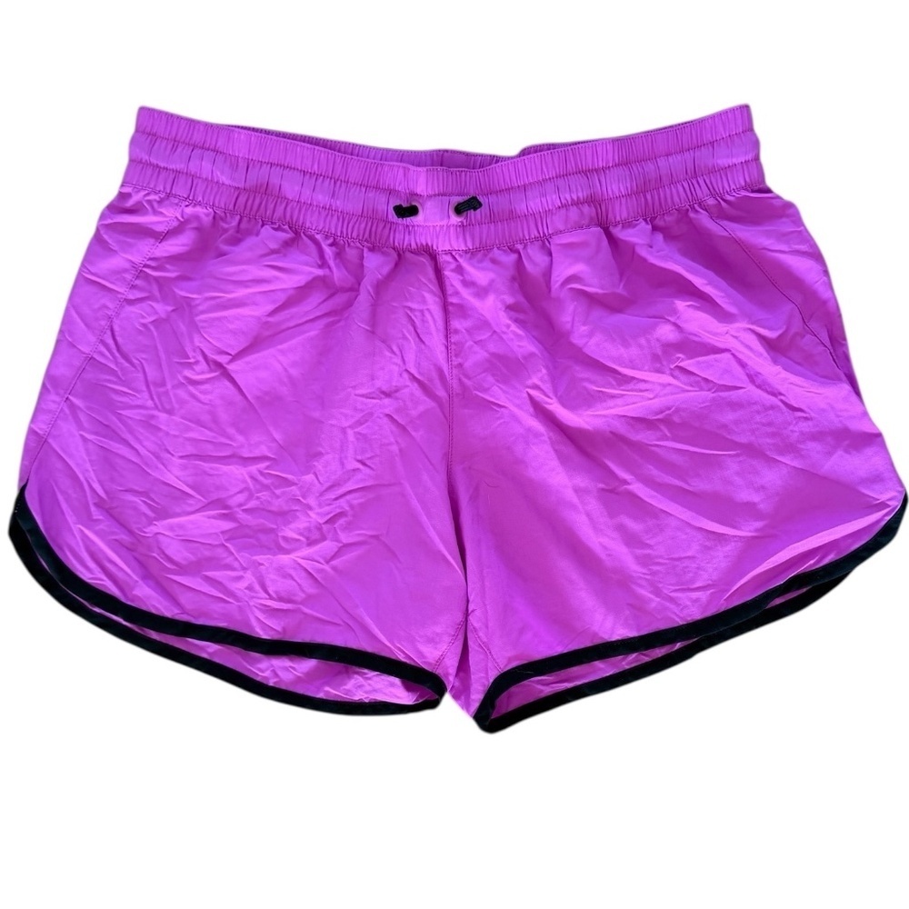 EUC Columbia Women Active Shorts MED 4” Berkeley Basin Pink Purple Nylon Outdoor